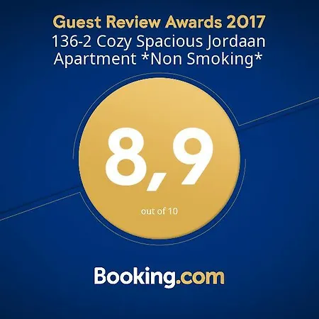 136-2 Cozy Spacious Jordaan *non Smoking* Appartement